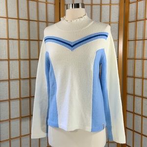 Sweater, Columbia Vertex, Blue and white